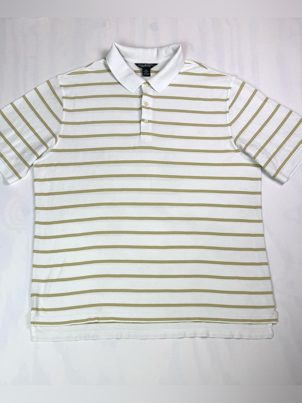 Brooks Brothers Country Club Polo Shirt Mens XXL Striped Performance Golf